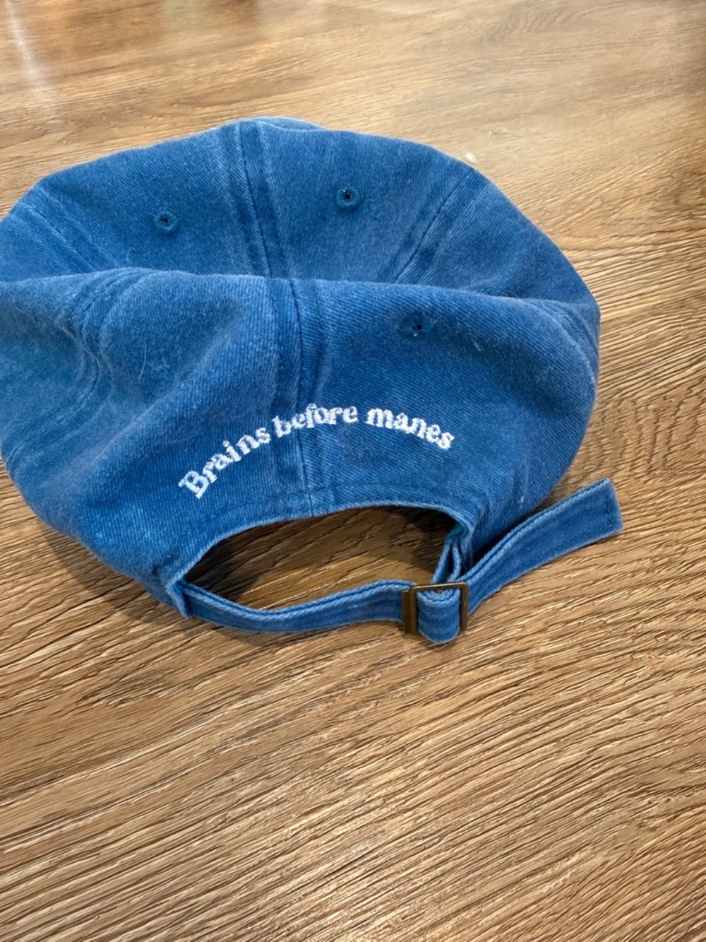 Make Time Blue Baseball Cap - Picture 5 of 5